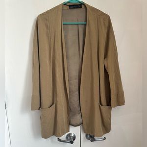 Zara Woman Open Jacket Sz M